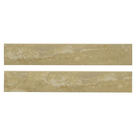 Msi Onyx Sand X Polished Porcelain Bullnose Wall Tile Walmart