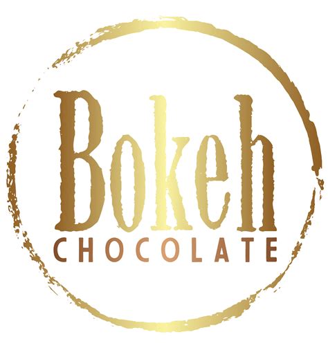 bokeh chocolate belgian chocolate custom truffle