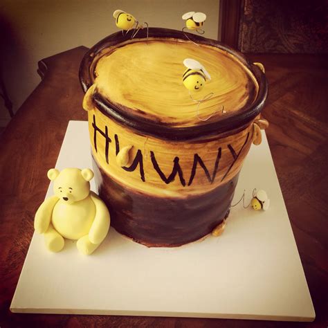 Sweet like Hunny! Winnie the Pooh honey pot cake! | Pot cakes, Cake ...