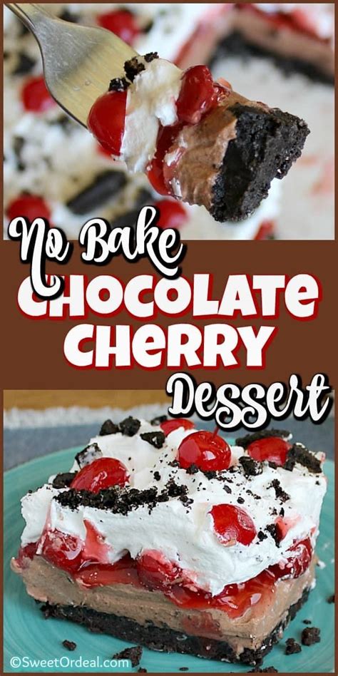 Easy And Delicious No Bake Cherry Chocolate Chip Pie Recipe Artofit