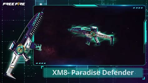 Op Banget Gun Skin Xm Paradise Defender Ff Rilis Di Faded Wheel Terbaru