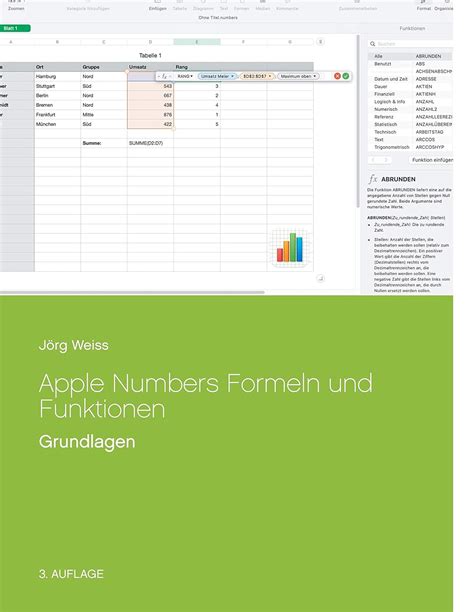 Buy Apple Numbers Formeln Und Funktionen Grundlagen Book Online At Low