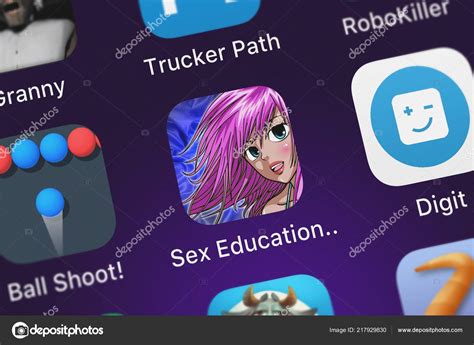 London United Kingdom October Screenshot Mobile App Sex Education Stock Editorial Photo