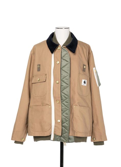 Carhartt Wip Canvas X Ma Jacket Michigan Sacai Official Store