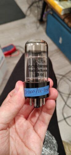 Matched Quad Electro Harmonix Sn Eh Vacuum Tubes Ebay