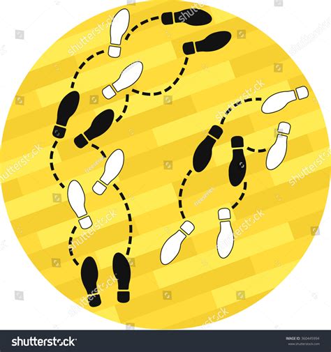 Dance Steps Instructions Stock Vector Illustration 360445994 : Shutterstock