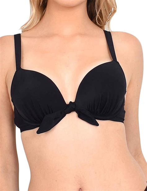 Ripley BIKINI MUJER SAMIA 7021 PUSH UP NEGRO CON NUDO
