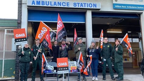 East Midlands Ambulance Service Workers Begin Strike Action Over Pay