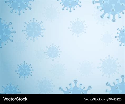 Coronavirus Background Royalty Free Vector Image