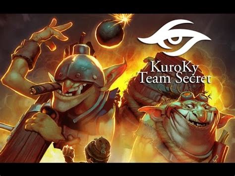 Fnatic Vs Secret Techies Ownage By Kuroky Team Secret Youtube