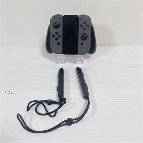 1円スタート 任天堂 Nintendo Switch Joy ConジョイコンLRセット グレー み C208 ニンテンドースイッチ