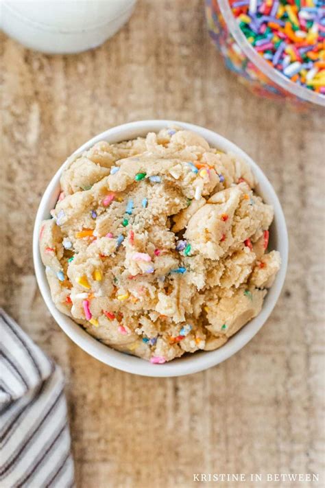 Edible Sugar Cookie Dough Kristine In Between