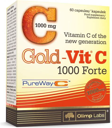 Witamina C Gold Vit C Forte Kaps Olimp Sport Shop Pl