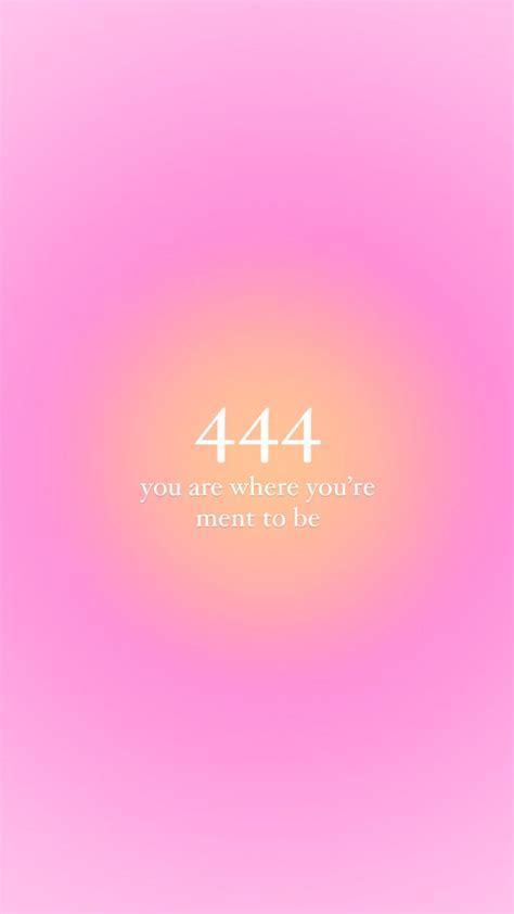 Angel Number 444 Spiritual Wallpaper Pink Wallpaper Iphone Pink Iphone