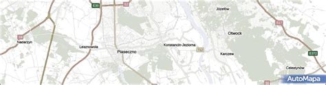 Mapa Konstancin Jeziorna Konstancin Jeziorna Na Mapie Targeo