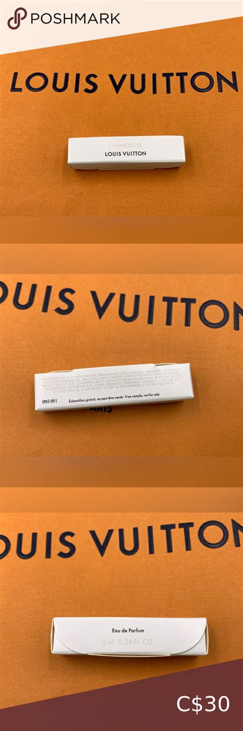 Elegant Louis Vuitton Perfume Sample Spray