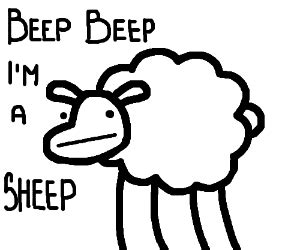 Beep Beep I'm a Sheep - Drawception