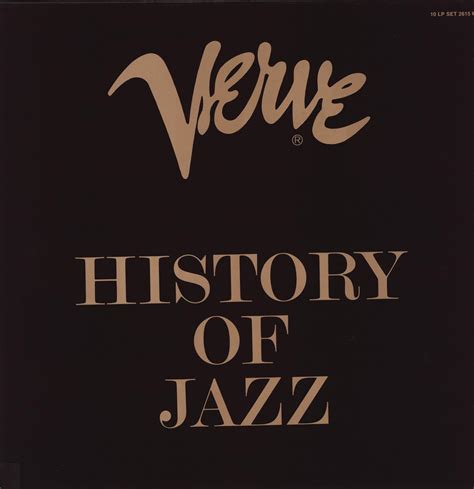 Various Various History Of Jazz Verve Records 2615 044 Amazon