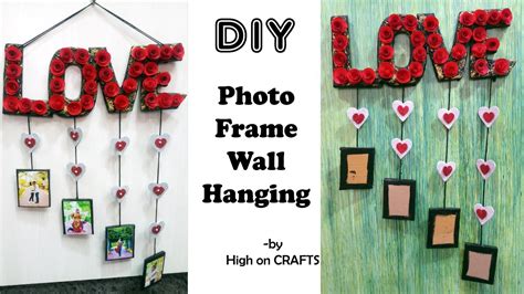 Handmade Wall Hanging Photo Frames