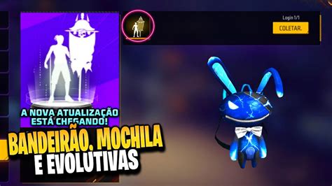 Corre Emote Bandeir O Ob Mochila Coelho Primeiro Passe E Novas