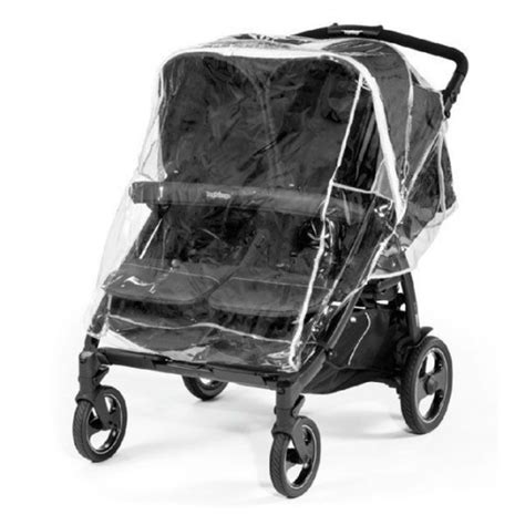 Habillage Pluie Peg Perego Pour Poussette Double Book For Two Peg