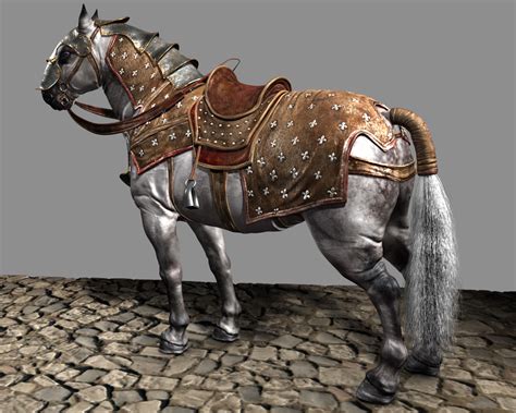 Horse Armor 3d Model By Petar Velichkov At