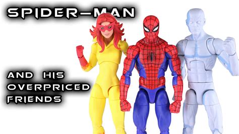 Marvel Legends Spider Man Iceman Firestar His Amazing Friends