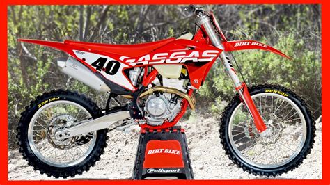 First Ride 2023 GASGAS EX350F Dirt Bike Magazine YouTube