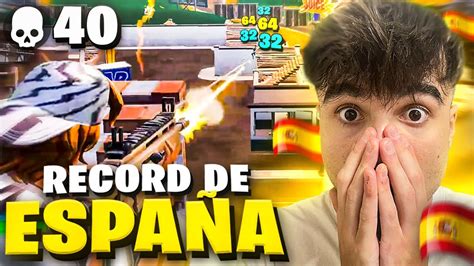 RÉCORD de KILLS de ESPAÑA en el NUEVO CAPÍTULO YouTube