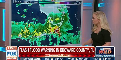 Flash Flood Warning Issued In Broward County Florida Latest Weather Clips Fox Weather