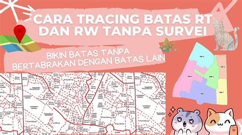 Cara Mengetahui Batas RT RW Dusun Tanpa Survei Di ArcGIS YouTube