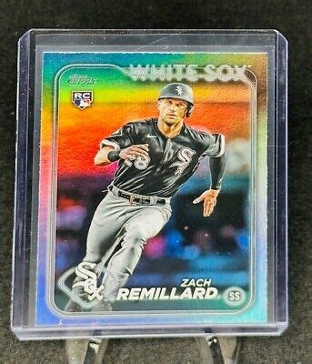 2024 Topps ZACH REMILLARD Rookie RC FOIL Chicago White Sox 222 EBay