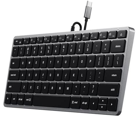 Satechi Slim W1 Usb C Wired Keyboard Ru купить по низкой цене отзывы