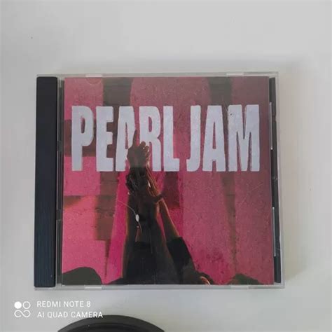 Cd Pearl Jam Ten Mercadolivre