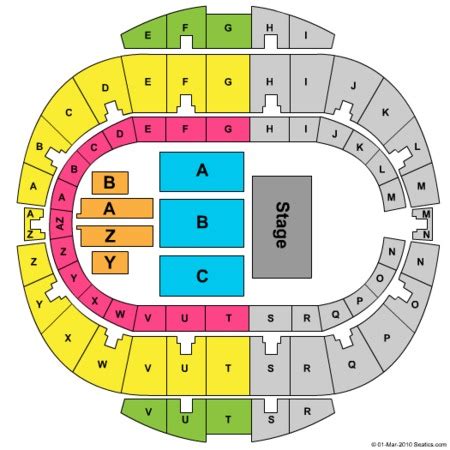 Hampton Coliseum Tickets in Hampton Virginia, Hampton Coliseum Seating ...