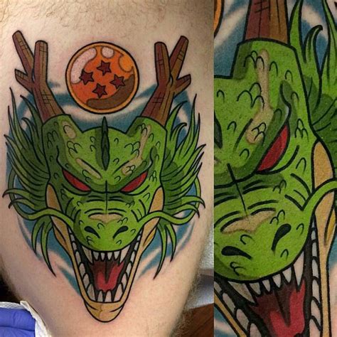 Red Shenron Tattoo