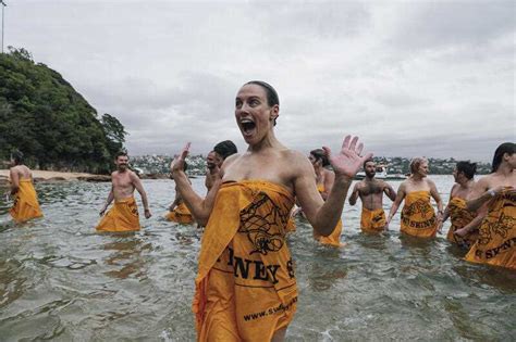 1300 Swimmers Bare All For Sydney Skinny Dip After Hiatus CW