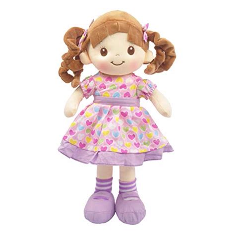 Linzy Plush 16 Purple Avery Doll Soft Rag Doll - Walmart.com - Walmart.com