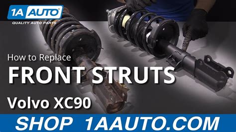 How To Replace Front Struts 02 14 Volvo XC90 YouTube