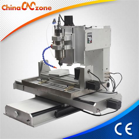 China Desktop Small Mini 5 Axis CNC Router Machine HY 6040 New With 2