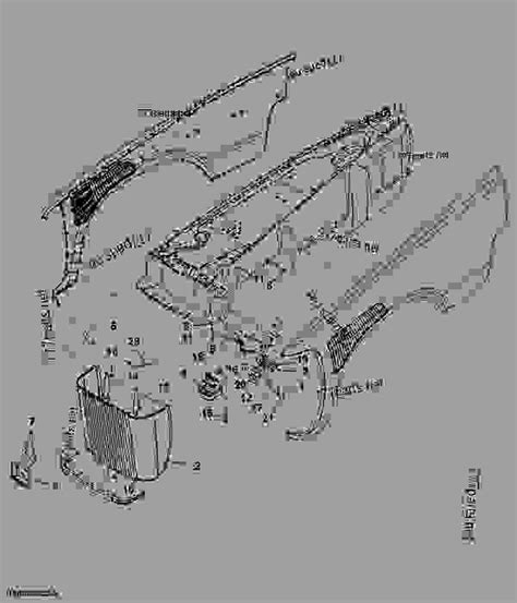 Front Grille - TRACTOR John Deere 8520 - TRACTOR - 8120, 8220, 8320, 8420 and 8520 Tractors ...