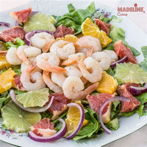 Salata De Creveti Si Citrice Shrimp Citrus Salad Madeline Ro