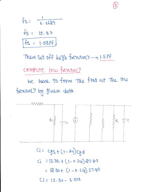 Solved Problem 2 Consider The Cs Amplifier Shown On Figure