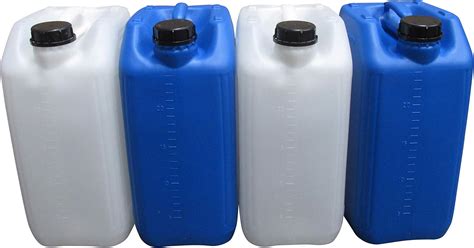 Sporting Goods 4 X 25 Litre New Plastic Bottle Jerry Can Water