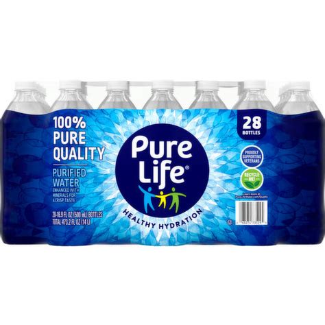 Pure Life Purified Water King Kullen