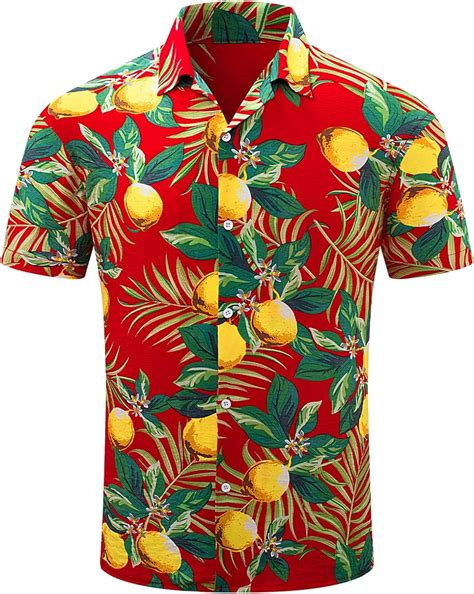 Camicia Hawaiian Stampa 3D Estate Floreale Uomo Donna Unisex Summer