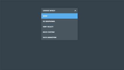 Css Select Boxes