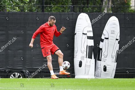 Antwerps Vincent Janssen Pictured During Training Editorial Stock Photo