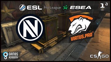 ESL ESEA Pro League Team EnVyUs vs Virtus Pro Narração PT BR YouTube