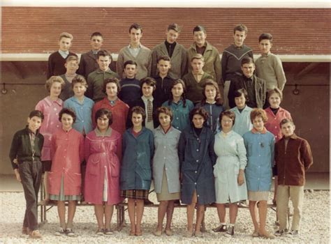 Photo De Classe Classe De Troisième A 1961 1962 De 1961 Collège Jules